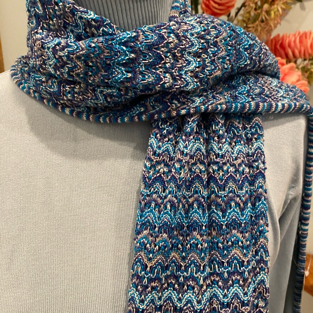 Missoni Blue Scarf